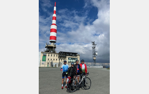 Le S.B.Cyclo au Pic de Nore 1211 mètres