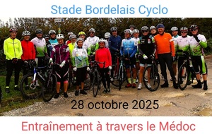Dans le Médoc avec le S B Cyclo