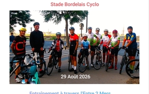 Les cyclos au départ