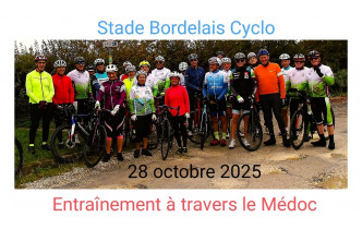 Dans le Médoc avec le S B Cyclo