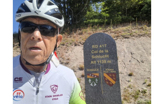 André au col de la Schlucht 8 juillet 2026